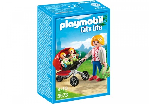 Комплект с фигурки City Life 5573 Количка за близнациIVET.BG - Твоят онлайн бутик.