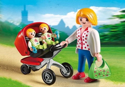 Комплект с фигурки City Life 5573 Количка за близнациIVET.BG - Твоят онлайн бутик.