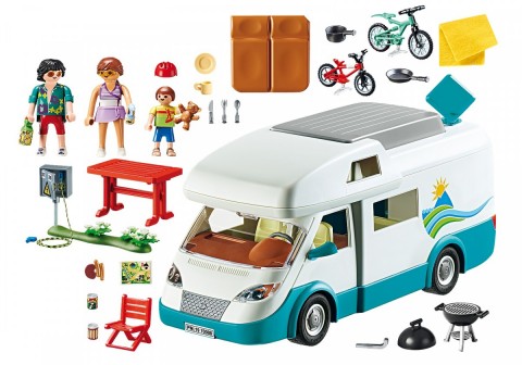 Комплект с фигурки Family Fun 70088 Семейна къмпинг колаIVET.BG - Твоят онлайн бутик.