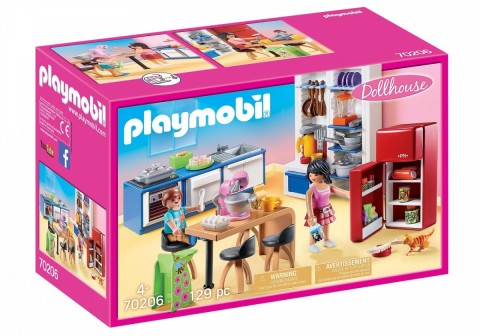 Комплект с фигурки Dollhouse 70206 Семейна кухняIVET.BG - Твоят онлайн бутик.