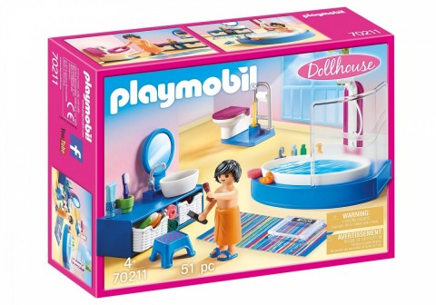 Комплект с фигурки Dollhouse 70211 Баня с ванаIVET.BG - Твоят онлайн бутик.