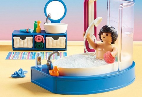 Комплект с фигурки Dollhouse 70211 Баня с ванаIVET.BG - Твоят онлайн бутик.