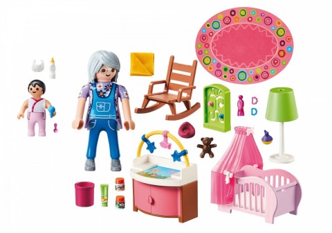 Комплект с фигурки Dollhouse 70210 Детска стаяIVET.BG - Твоят онлайн бутик.