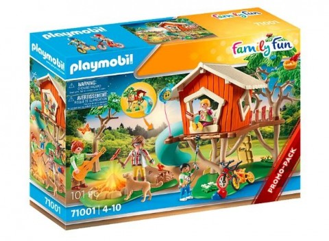 Конструктор с фигурки Family Fun 71001 Къщичка на дърво с пързалкаIVET.BG - Твоят онлайн бутик.