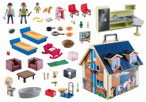 Комплект фигурки Dollhouse 70985 Преносима къщичка за куклиIVET.BG - Твоят онлайн бутик.