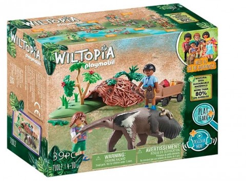 Комплект фигурки Wiltopia 71012 Грижа за мравоядаIVET.BG - Твоят онлайн бутик.