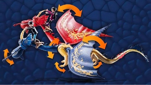 Комплект с фигурки Dragons 71080 Деветте сфери - Wu & Wei и JunIVET.BG - Твоят онлайн бутик.