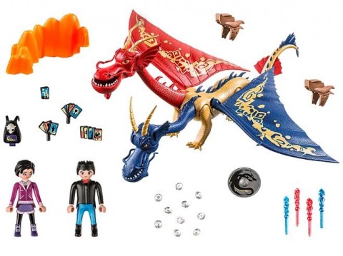 Комплект с фигурки Dragons 71080 Деветте сфери - Wu & Wei и JunIVET.BG - Твоят онлайн бутик.
