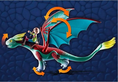 Комплект с фигурки Dragons 71083 Feathers & AlexIVET.BG - Твоят онлайн бутик.