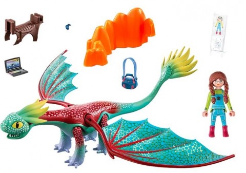 Комплект с фигурки Dragons 71083 Feathers & AlexIVET.BG - Твоят онлайн бутик.
