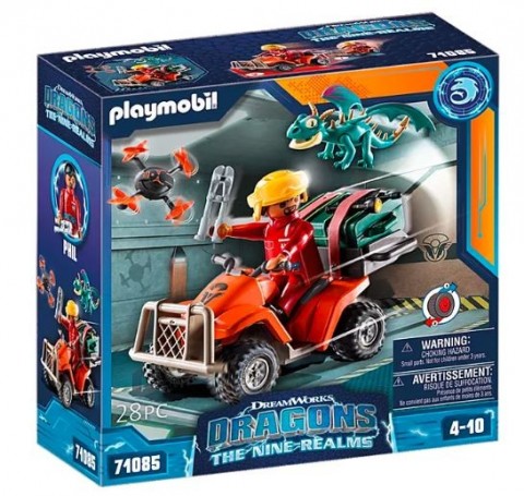 Комплект с фигурки Dragons 71085 Icaris Quad & PhilIVET.BG - Твоят онлайн бутик.