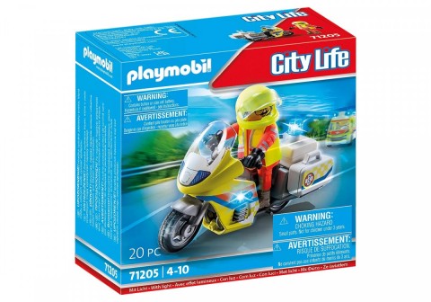 Комплект с фигурка City Life 71205 Спасителен мотор с лампаIVET.BG - Твоят онлайн бутик.
