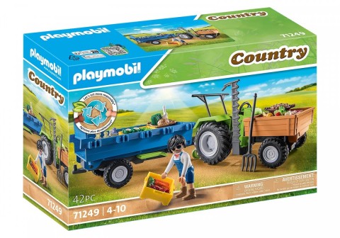 Комплект Country 71249 Трактор с ремаркеIVET.BG - Твоят онлайн бутик.