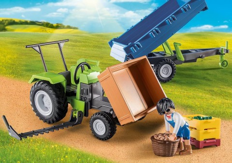 Комплект Country 71249 Трактор с ремаркеIVET.BG - Твоят онлайн бутик.