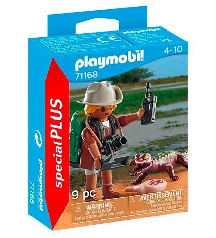 Комплект с фигурка Special Plus 71168 Изследовател с алигаторIVET.BG - Твоят онлайн бутик.
