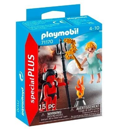 Комплект с фигурки Special Plus 71170 Ангелче и дяволчеIVET.BG - Твоят онлайн бутик.