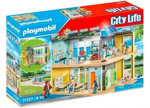 Комплект с фигурки City Life 7132 7 Голямото училищеIVET.BG - Твоят онлайн бутик.