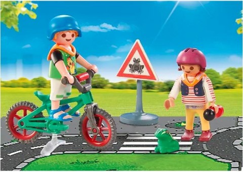 Комплект с фигурки City Life 71332 Курс по колоезденеIVET.BG - Твоят онлайн бутик.