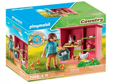 Комплект с фигурки Country 71308 Кокошки с пиленцаIVET.BG - Твоят онлайн бутик.