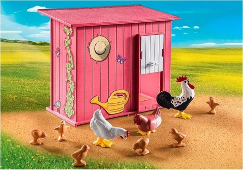 Комплект с фигурки Country 71308 Кокошки с пиленцаIVET.BG - Твоят онлайн бутик.