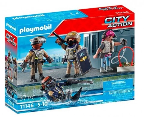 Комплект фигурки на специални части City Action 71146IVET.BG - Твоят онлайн бутик.