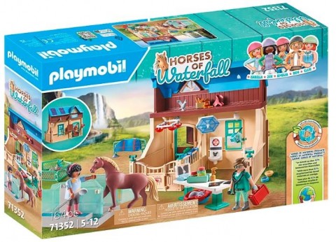 Комплект с фигурки Horses 71352 Хипотерапия и лечебница за животниIVET.BG - Твоят онлайн бутик.