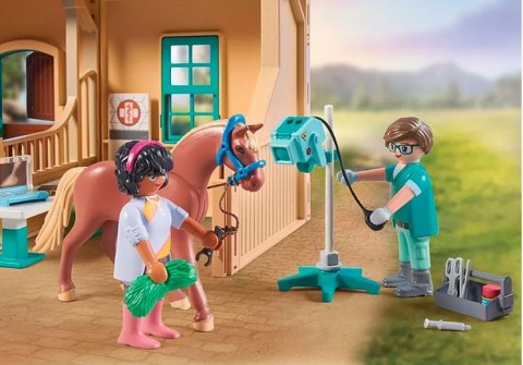 Комплект с фигурки Horses 71352 Хипотерапия и лечебница за животниIVET.BG - Твоят онлайн бутик.