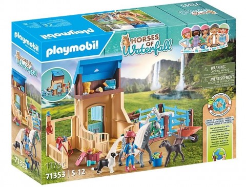 Комплект с фигурки Horses 71353 Амелия и Уиспер с конюшняIVET.BG - Твоят онлайн бутик.