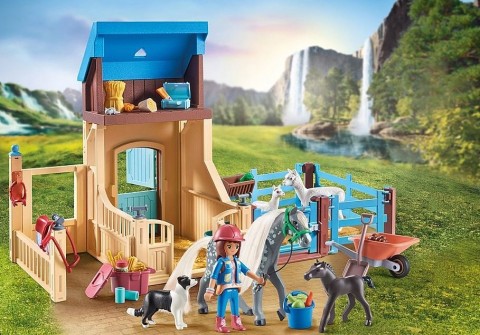 Комплект с фигурки Horses 71353 Амелия и Уиспер с конюшняIVET.BG - Твоят онлайн бутик.