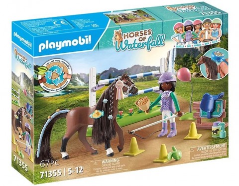 Комплект с фигурки Horses 71355 Зоуи и Блейз с препятствияIVET.BG - Твоят онлайн бутик.