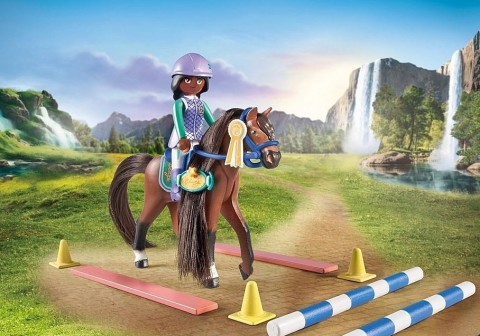 Комплект с фигурки Horses 71355 Зоуи и Блейз с препятствияIVET.BG - Твоят онлайн бутик.