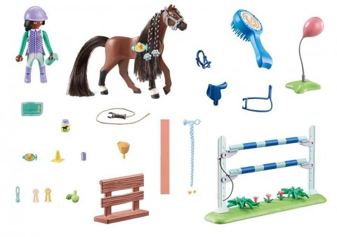 Комплект с фигурки Horses 71355 Зоуи и Блейз с препятствияIVET.BG - Твоят онлайн бутик.