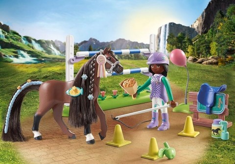 Комплект с фигурки Horses 71355 Зоуи и Блейз с препятствияIVET.BG - Твоят онлайн бутик.