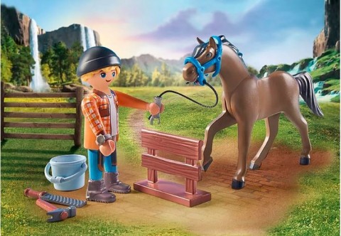 Комплект с фигурки Horses 71357 Ковач Бен и АхилесIVET.BG - Твоят онлайн бутик.