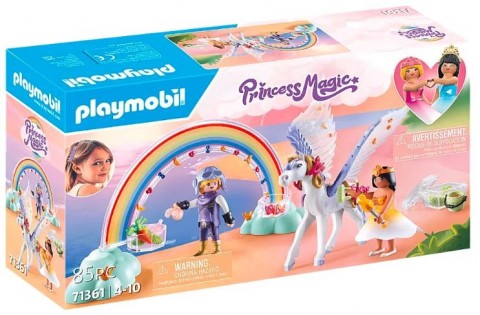 Комплект с фигурки Princess Magic 71361 Небесен пегас с дъгаIVET.BG - Твоят онлайн бутик.