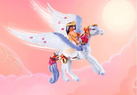 Комплект с фигурки Princess Magic 71361 Небесен пегас с дъгаIVET.BG - Твоят онлайн бутик.