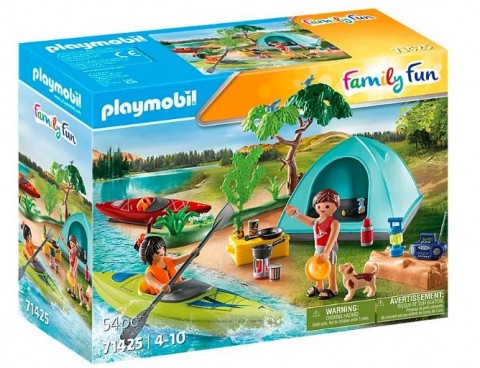 Комплект с фигурки Family Fun 71425 Къмпинг с палаткаIVET.BG - Твоят онлайн бутик.