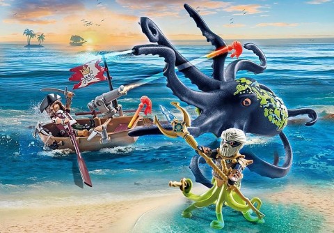 Комплект с фигурки Pirates 71419 Битка с гигантски октоподIVET.BG - Твоят онлайн бутик.