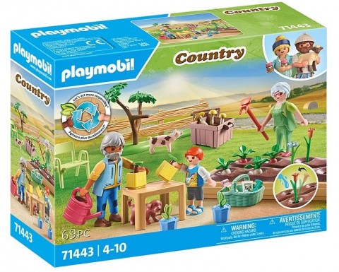 Комплект с фигурки Country 71443 Зеленчуковата градина при дядоIVET.BG - Твоят онлайн бутик.