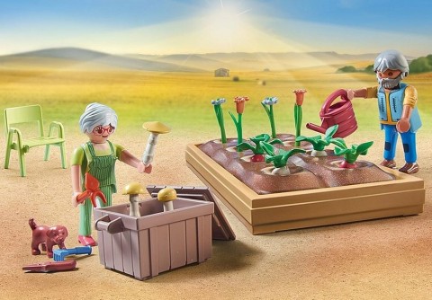 Комплект с фигурки Country 71443 Зеленчуковата градина при дядоIVET.BG - Твоят онлайн бутик.
