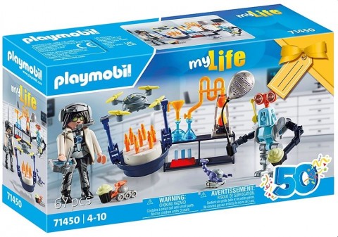 Комплект с фигурки My Life 71450 Учен с роботиIVET.BG - Твоят онлайн бутик.