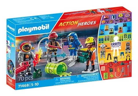 Комплект фигурки Action Heroes 71468 Пожарна службаIVET.BG - Твоят онлайн бутик.