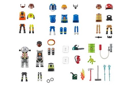 Комплект фигурки Action Heroes 71468 Пожарна службаIVET.BG - Твоят онлайн бутик.