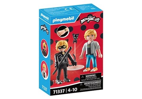 Комплект фигурки Miraculous 71337 Ейдриън и Черният котаракIVET.BG - Твоят онлайн бутик.