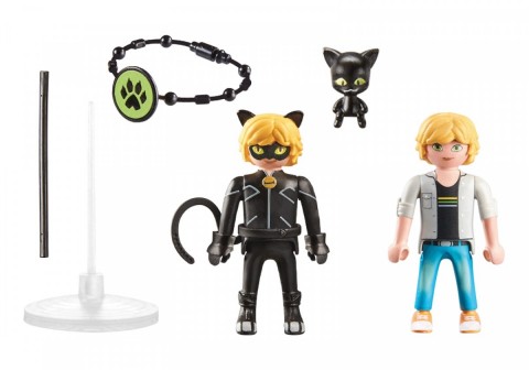 Комплект фигурки Miraculous 71337 Ейдриън и Черният котаракIVET.BG - Твоят онлайн бутик.