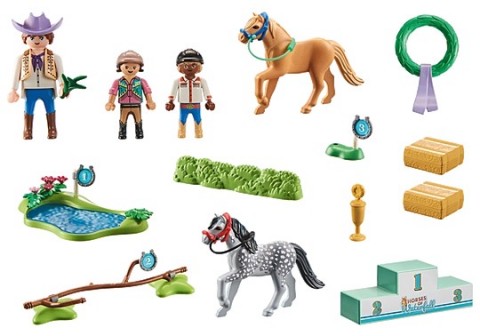 Комплект фигурки Horses 71495 Пони турнирIVET.BG - Твоят онлайн бутик.