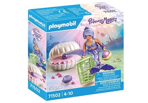 Комплект фигурки Princess Magic 71502 Русалка с перлена мидена черупкаIVET.BG - Твоят онлайн бутик.