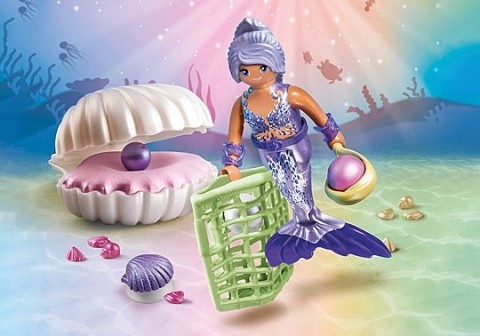Комплект фигурки Princess Magic 71502 Русалка с перлена мидена черупкаIVET.BG - Твоят онлайн бутик.