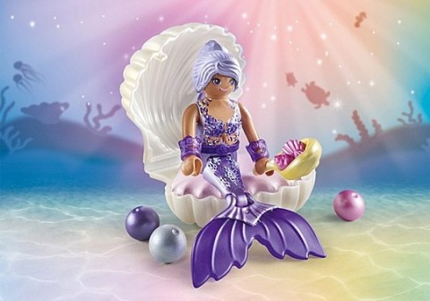 Комплект фигурки Princess Magic 71502 Русалка с перлена мидена черупкаIVET.BG - Твоят онлайн бутик.
