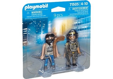 Комплект фигури Duo Pack 71505 Полицай и бандитIVET.BG - Твоят онлайн бутик.